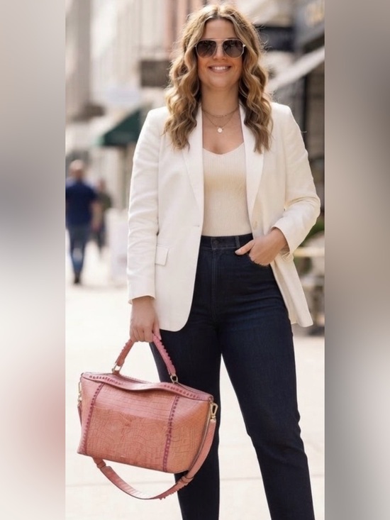 Cole Haan Handbags - Cole Haan Pink Bag with Spikes